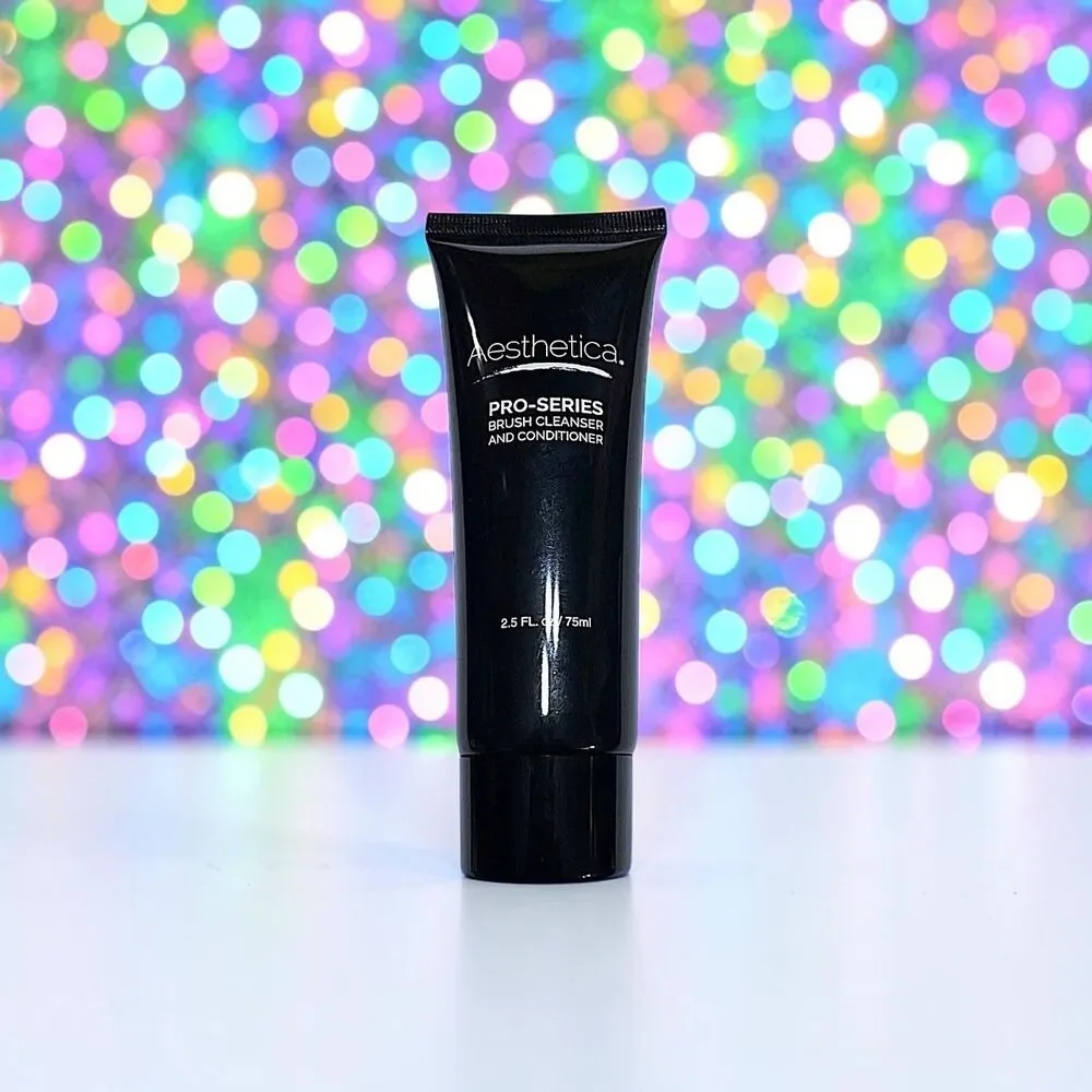 Aesthetica Pro-Series Makeup Brush Cleanser and Conditioner NWOB & Sealed 2.5 oz